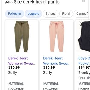 Derek heart sweatpants
